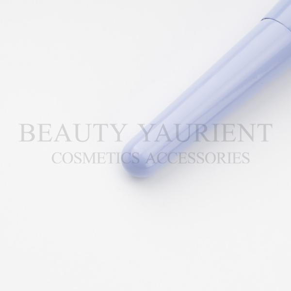 Sprayed Lavender Ferrule Powder Makeup Brush 15g Customized Logo