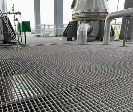 Heavy Duty Galvanized Steel Welded Serrated Anti-slip Trench Cover Floor Bar Grating