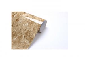 Quality Beige Marble High Gloss PVC Lamination Film For Plastic Window Sills wholesale