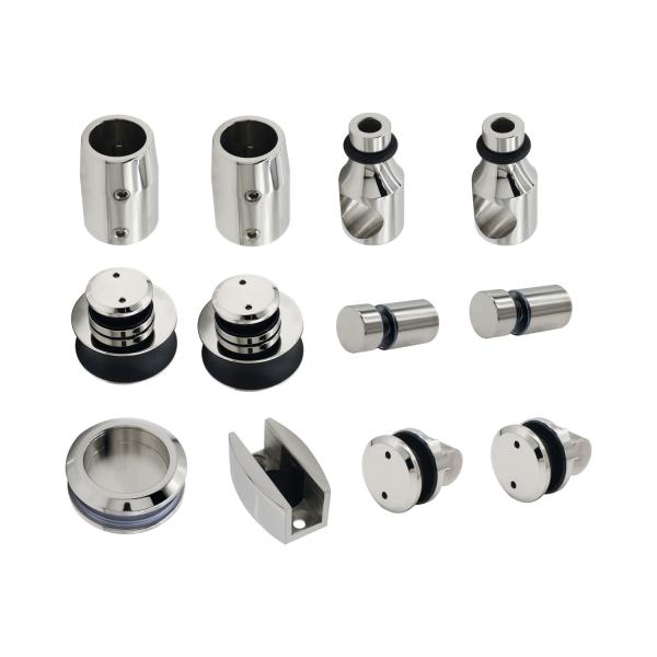 Sliding Barn Door and Hardware Kit in Stain/Mirror/Polish Finish for Open Style