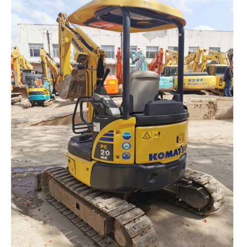 Used Komatsu Mini Excavator PC20MR with Original Hydraulic Cylinder and Cummins Engine