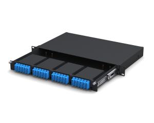 Quality 96 Cores MTP MPO Patch Panel 1U Fiber 19&quot; Rack Mount wholesale