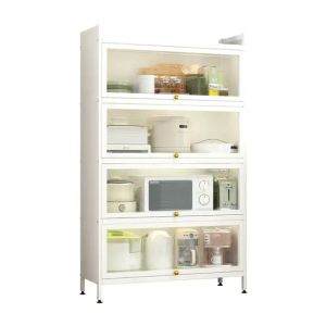 Quality Living Room Metal Kitchen Pantry Cupboards Storage Cabinet Modern wholesale