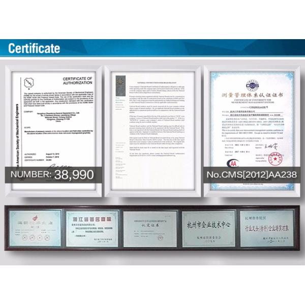 Working Pressure 0.78Mpa Carbon Steel Cryogenic Storage Tank ZCF-3000/8