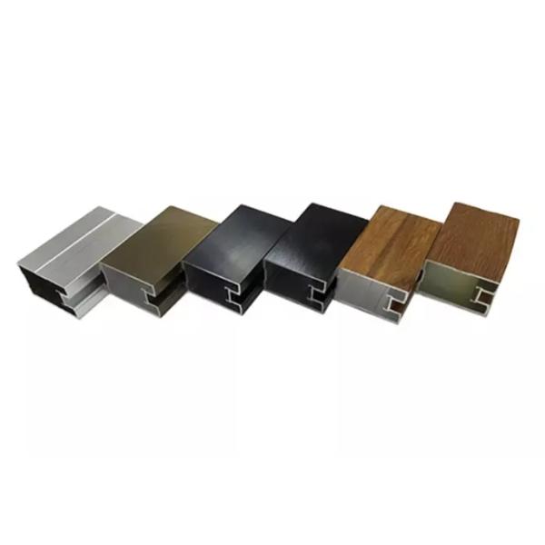 Colorful Polishing Anodized Architectural Aluminium Profiles 1.5mm Thickness