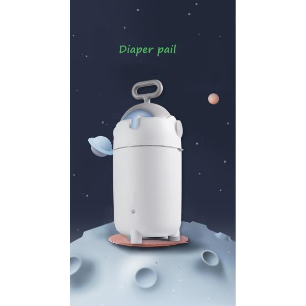 Odour Free Twist and Click Advanced Baby Geniee Diaper Pail Nappy Bin Baby Diaper Trash Bin