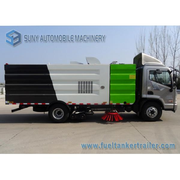HYUNDAI 8000L 4x2 Road Sweeper Truck brush suction road sweeper truck for Philippines