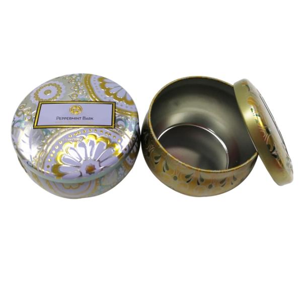 OEM ODM 4Oz 5Oz Tin Candle Can With Lid For Candle Marking