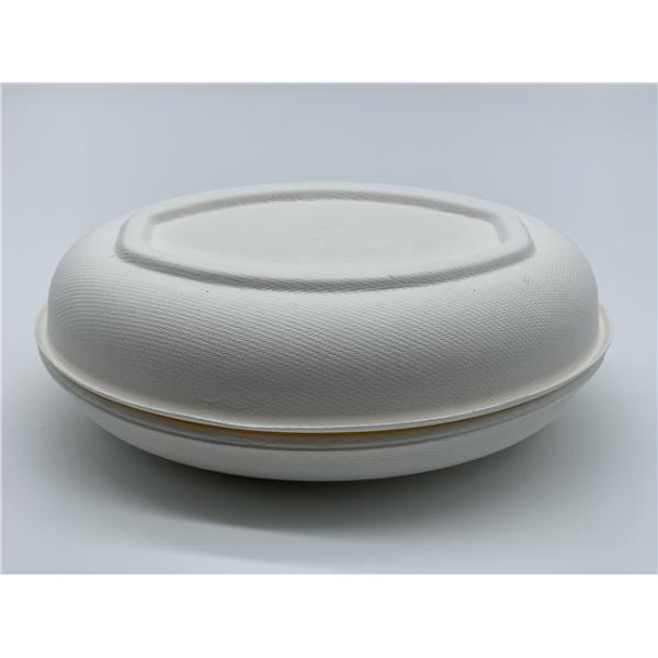 10/12 inch Biodegradable Sugarcane Bagasse Plates
