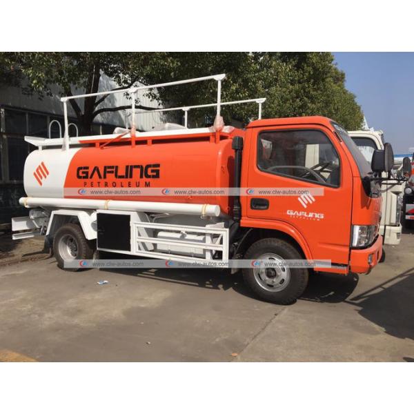 Dongfeng 5m3 5000litres Fuel Delivery Truck Refilling Tanker with Oil Dispenser