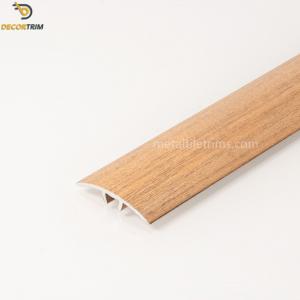 Quality Screw Fix Laminate Floor Threshold Strip , Wood Grain Metal Transition Strips wholesale