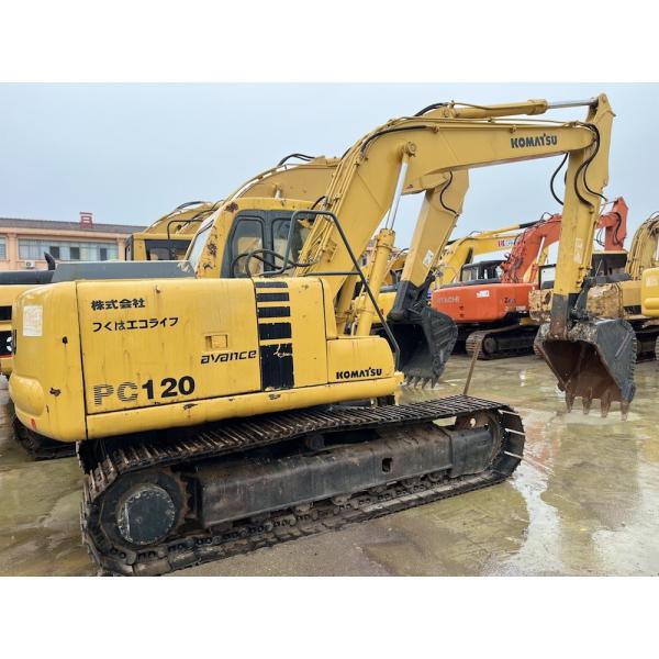 12 Ton Japan Made Used Komatsu PC120-6 Excavator Second Hand Komatsu Hydraulic crawler Digger
