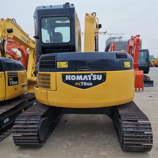 7190 KG Operating Weight 2018 Komatsu PC78US-6 Excavator for Your Demands in Japan