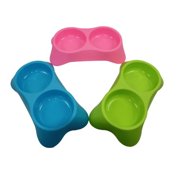 15CM 16cm 34cm 25cm 304 Stainless Steel Dog Bowl Green Grey Gold Dishes Small Round Double