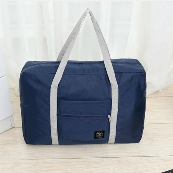 Rope Handle Reusable Tote Bags Custom 420D Polyester Foldable Shopping Bag
