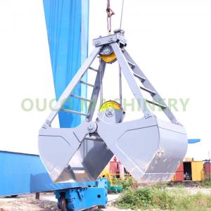 China 8t Bulk Material 3m³ Clamshell Mechanical Grab Bucket on sale