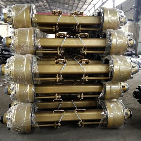 18T Semi Trailer Axle Replacement