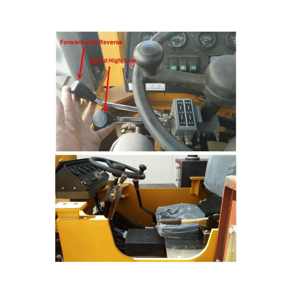 Underground wheel loader XD926 rated load 2.0ton with 1cbm bucket capacity