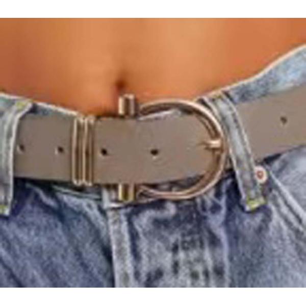 Circle Chain Pin Buckle Double O Ring Metal Accessories For Ladies Belt Shoes Bags Garments