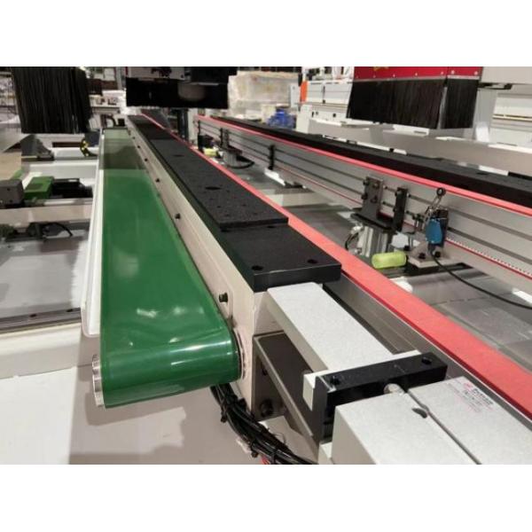 Through Feed CNC Door Four-Side Cutter With Scoring Saw And Main Saw