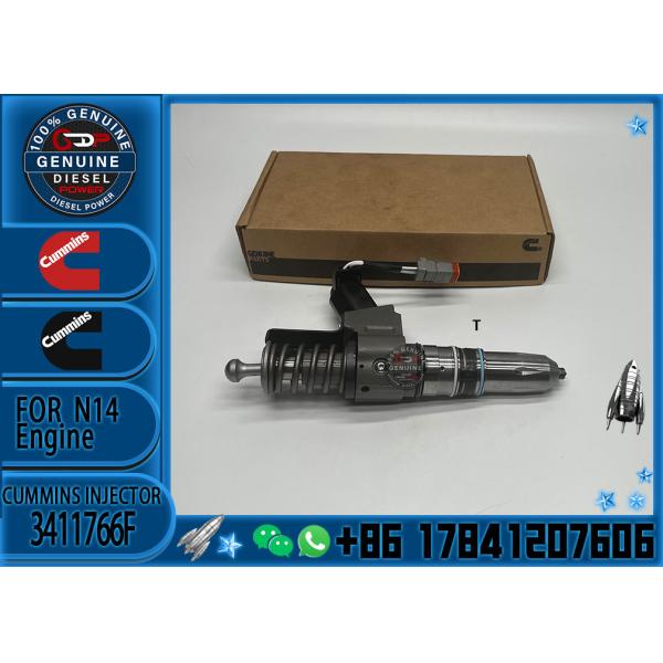 3411766F Common Rail Diesel Fuel Injector 4384360 3411381 3411766F For Cummins QSN14 N14
