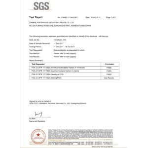 Xiamen Jixun industry and Trade Co., Ltd. Certifications