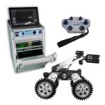 China 360 Degree CCTV Pipe Inspection Equipment With Motorized Pan / Til / Zoom Camera Head for sale