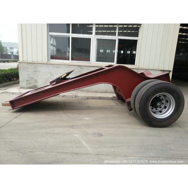 Gooseneck Lowbed Trailer Dolly for Heavy Duty Heavy Machine Lowbed Semi Trailer 80 ton 100Ton WhatsApp:8615271357675