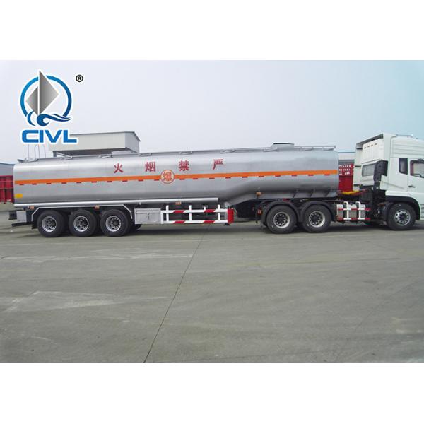 Almunium Alloy Mobile Fuel Tanks / Semi Trailer Trucks Fuel Tank Semi Trailer Tank Truck Oil Tank Trailer