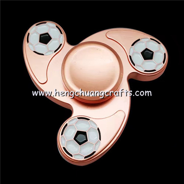 Children Finger Spiral Bearing Fidget Desk Toy Hydro Gear Tri-Spinner Bat Spinners Ring Hand Spinner