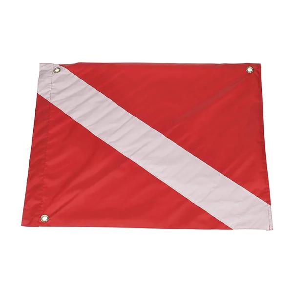 Polyester Boat Diving Flag Pantone Color Silk / Digital / Sublimation Printing