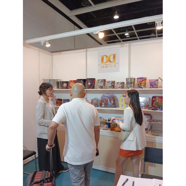 DADI Durable Tinplate Metal Packaging Tins OEM Tea Tin Box Support Customized Printing