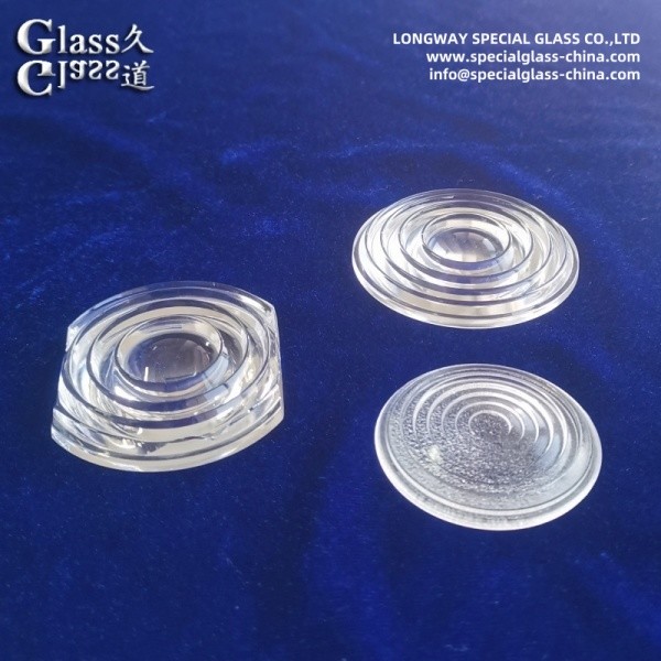 Durable Thermal Resistance Borosilicate Glass Fresnel Lens For Precision Optics