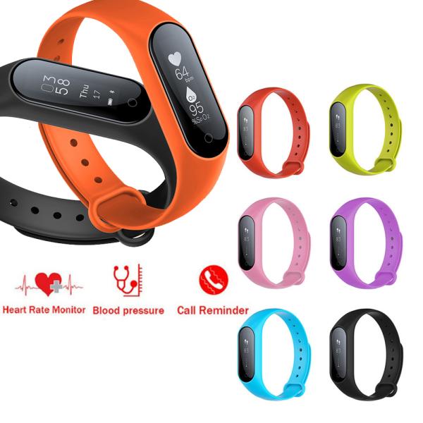 Low Power Consumption Smart Bluetooth Activity Bracelet 0.87 Inch Button / APP Control