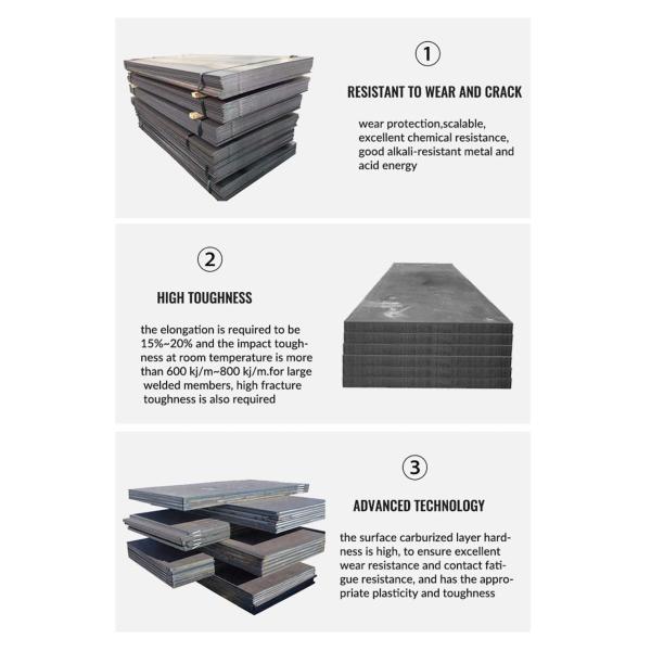 Weldox700 Wear Resistant Steel Plate Hot Rolled SGS BV CE