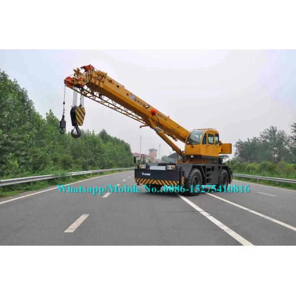 RT25 25 Tonne Mobile Crane , Off Road Telescopic Boom Crane With Cummins Engine