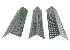 China 0.5mm Thick Perforated 1.5m Length Aluminum Corner Protector For Wall Plaster on sale