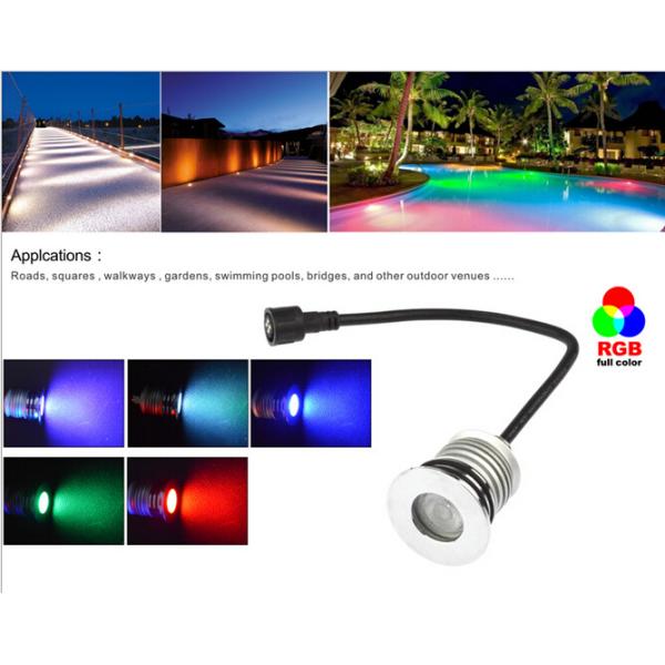 Waterproof IP67 LED Buried Light RGB full color lawn, ground, park spotlight