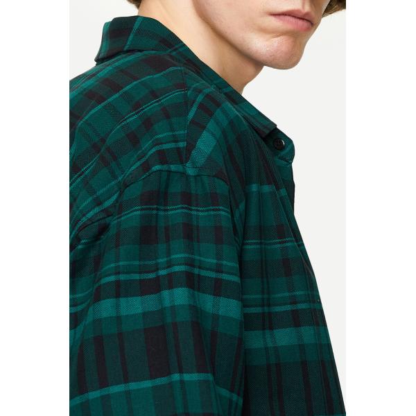 New Collection Long Sleeve Plaid Oversozed Shirts for Men
