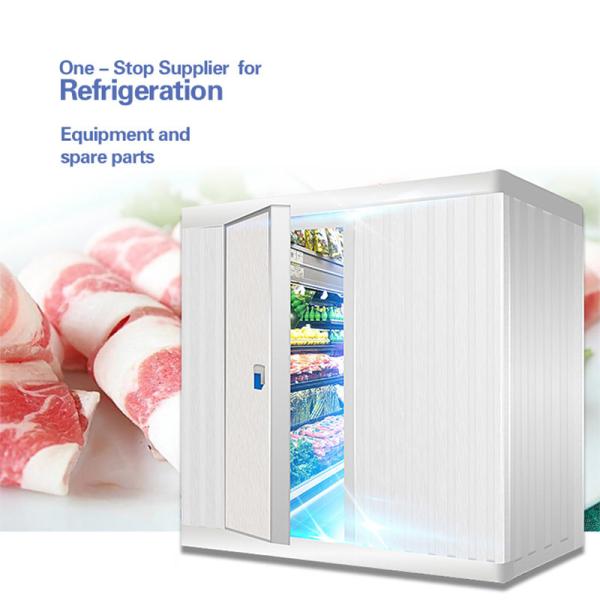 Restaurant Cold Room Freezer Custom Walk In Air Cooling System Fridge Room