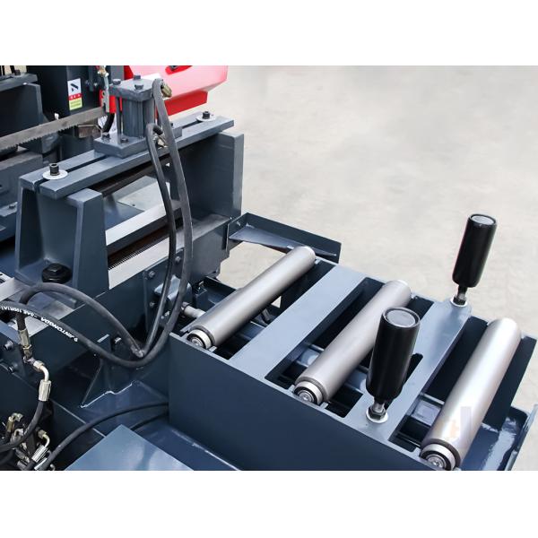 Hydraulic Band Saw GZK4240 PLC Control Metal Band Sawing Machine Automatic Angle Cutting