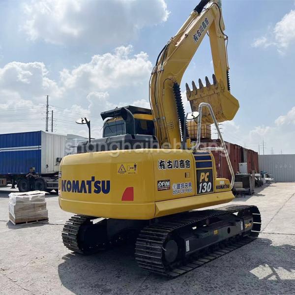 Second Hand PC130 Excavator From Japan Original Color Komatsu 130 Hydraulic Excavator