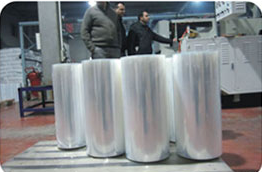 Five Layer Stretch Film Machine Jumbo Roll High Output Anti - Pricking