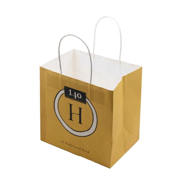 Wholesale Custom Printed Kraft Craft Paper Bags Reusable And Recycled Party Gift Bag
