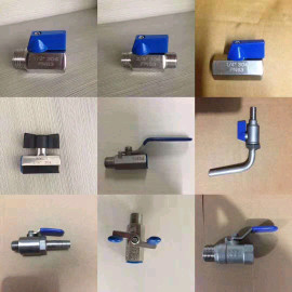 High Quality 304/316 Stainless Steel Mini Ball Valve for Water Oil Gas 1/8-1 inch