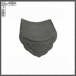 Architecture Garden Pagoda Japanese Roof Tile Commercial Grey Clay Soundproof