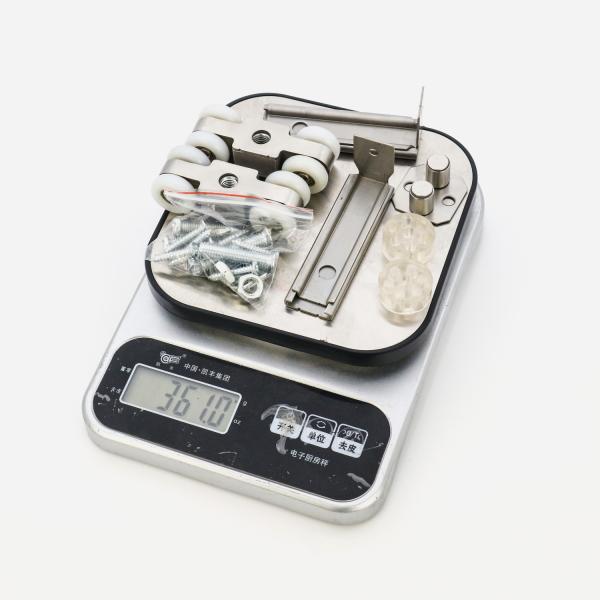 Double Soft Closing 8 Wheel Sliding Door Roller Zinc Alloy