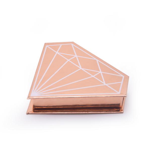 SGS Gold Cardboard Diamond Lash Box
