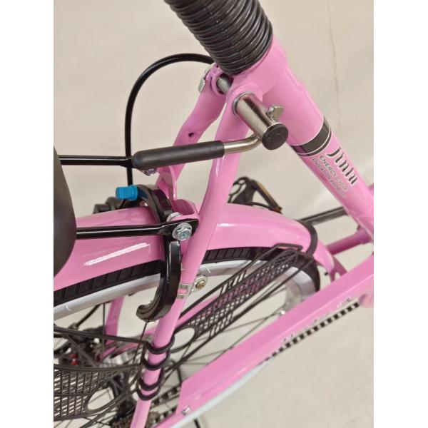 24 inches City bicycle single speed city bike Disc brake with dynamo light