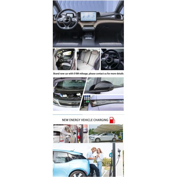 Powered EV Electric Car Vehicles Eco Friendly With Lithium Iron Battery